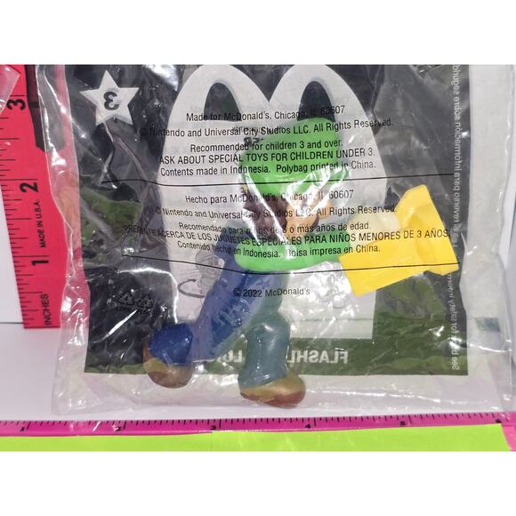 NIP Super Mario Bros Movie 2022 McDonald’s Happy Meal Toys – Set of 2 - Picture 7 of 7